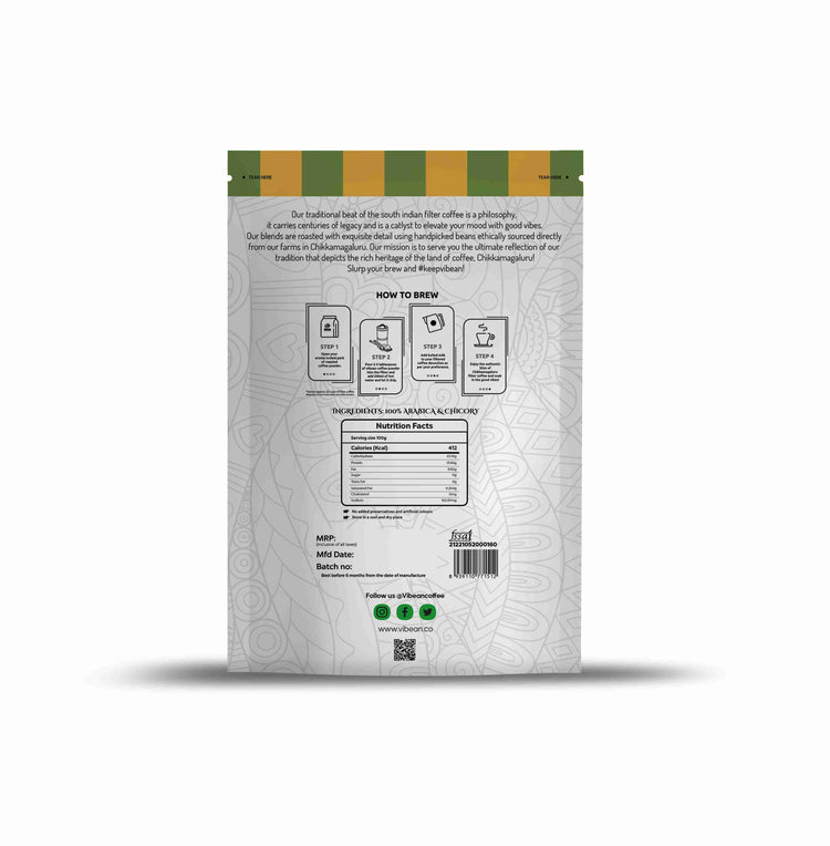 Premium South Indian Coffee Blend | Vibean Medium
